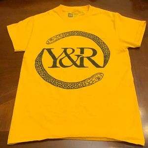 Y&R yellow t-shirt
